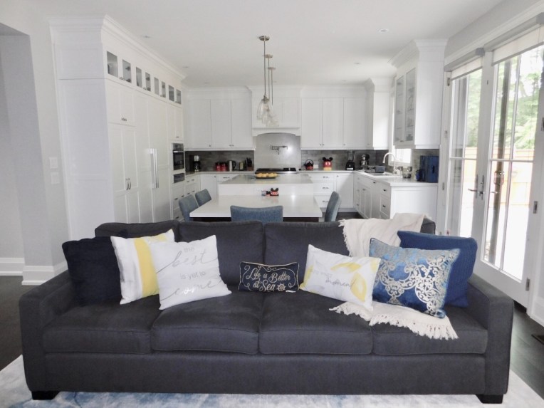 Family Room and Kitchen